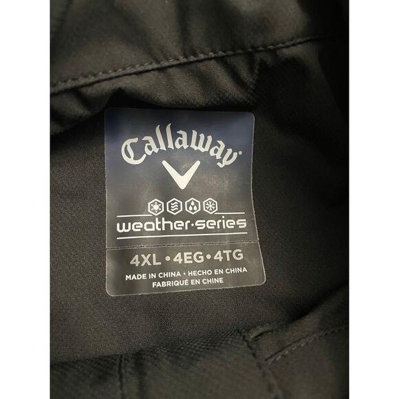 Callaway Men’s Long Sleeve Full-Zip Wind Jacket, Wind and Water Resistant big - Picture 6 of 9